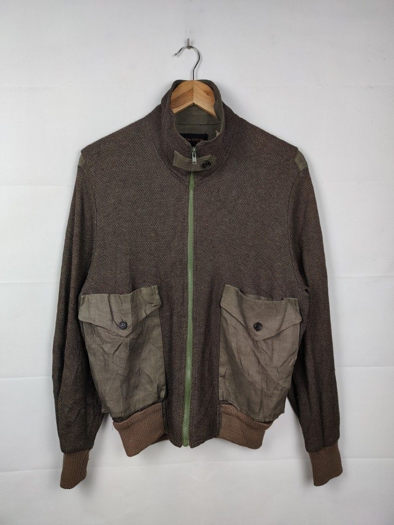 Vintage Comme Des Garcons Wool Bomber Jacket