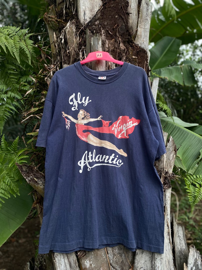 Clothing Vintage Virgin Atlantic Sweatshirt Fly Virgin Sweatshirt
