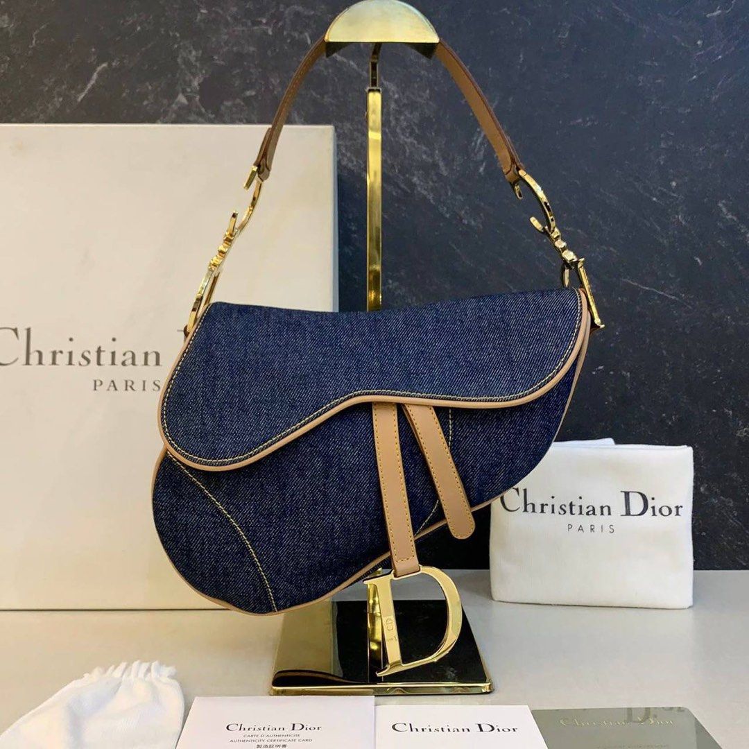 Dior Saddle Jeans Dior Saddle Denim Bag Dior Denim Embroidered
