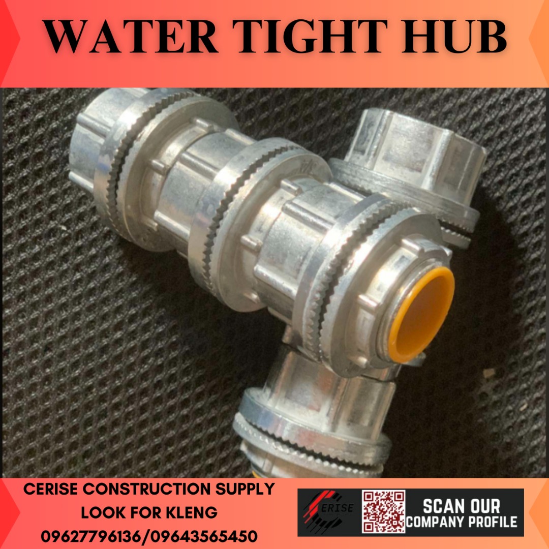 Whg-100 Grounded Zinc Water Tight Hub 1 1/4 Southwire WHG100 1