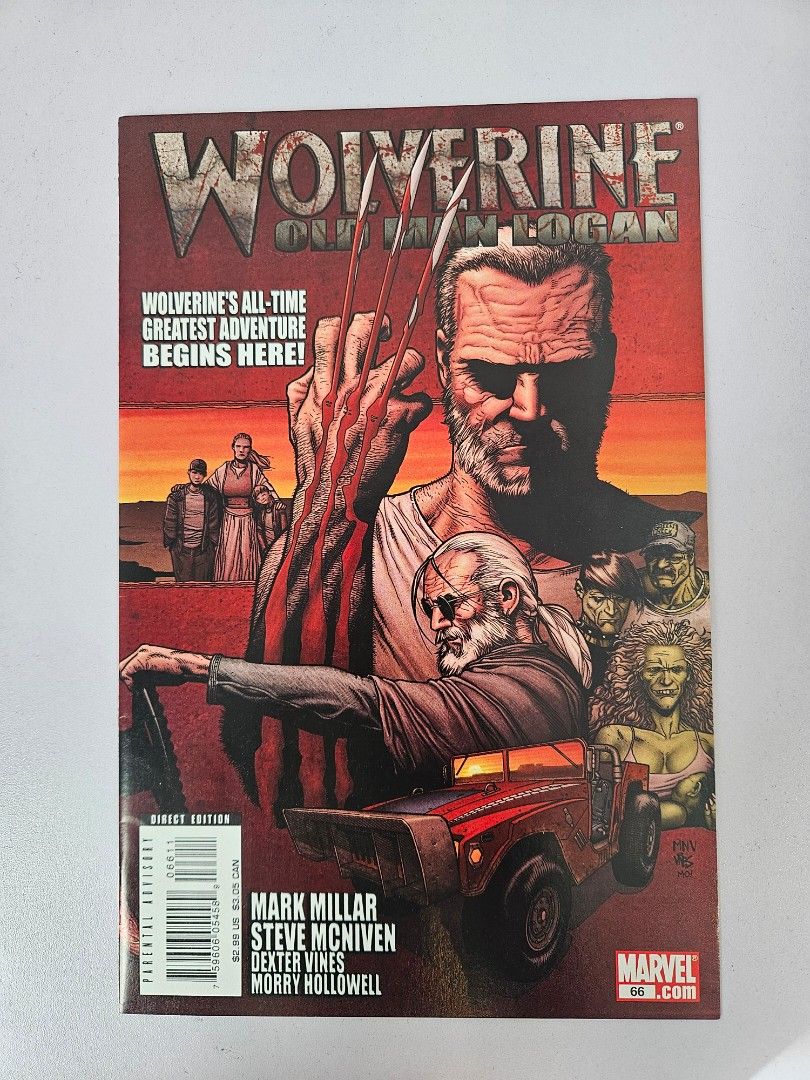 Wolverine 66 1st appearance of Old Man Logan, Hobbies & Toys, Books ...