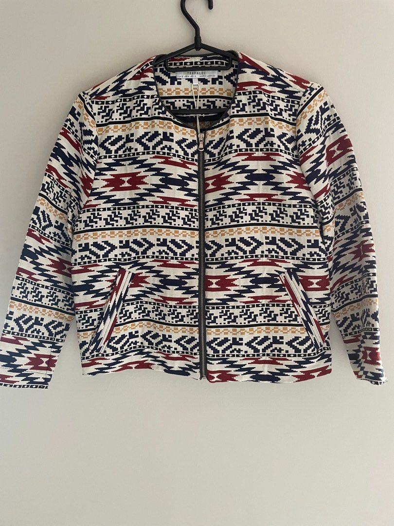 Zara aztec jacket online