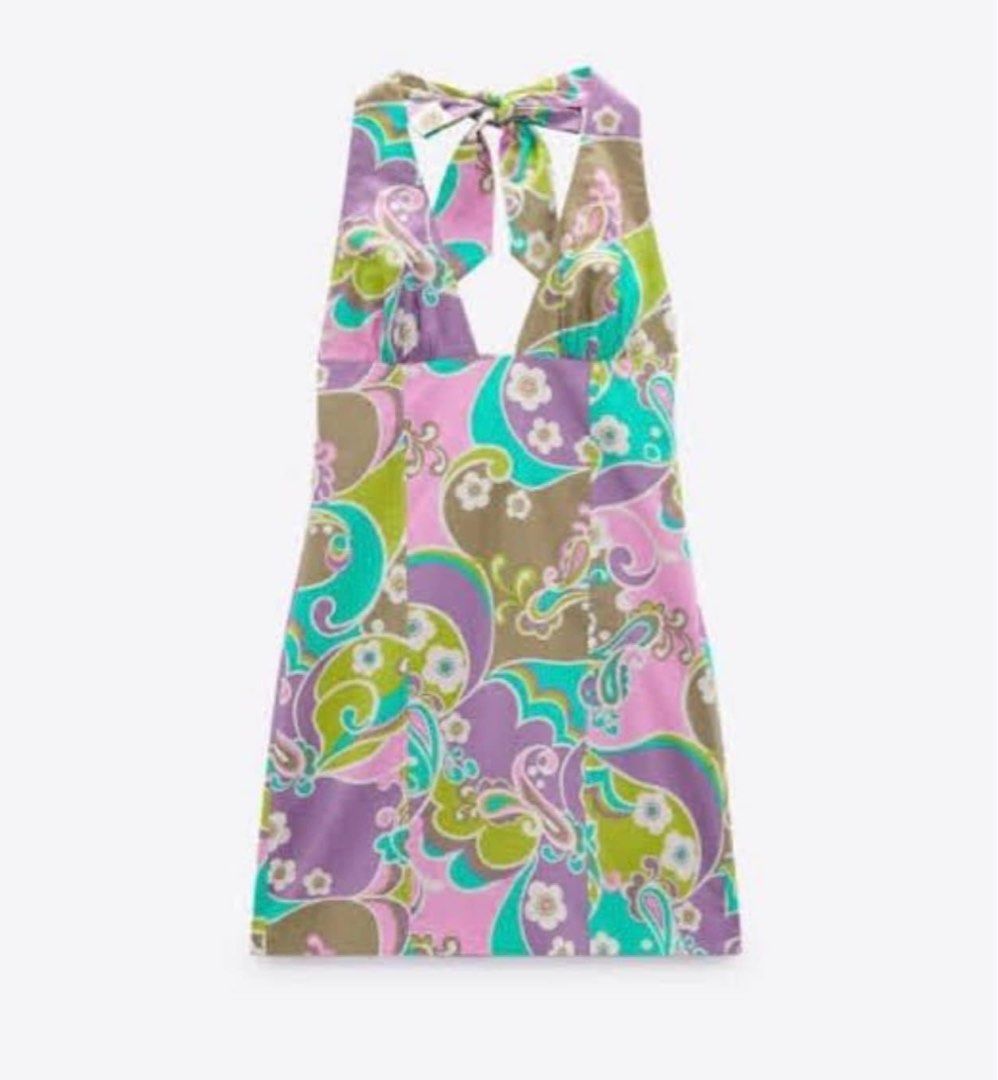 ZARA DRESS COLORFULl (Category: Dresses) located in Taguig. Submitted by JHOs.it.up (Listing ID 1318053205, Image 2). Description: brandnew with tag cute in actual.