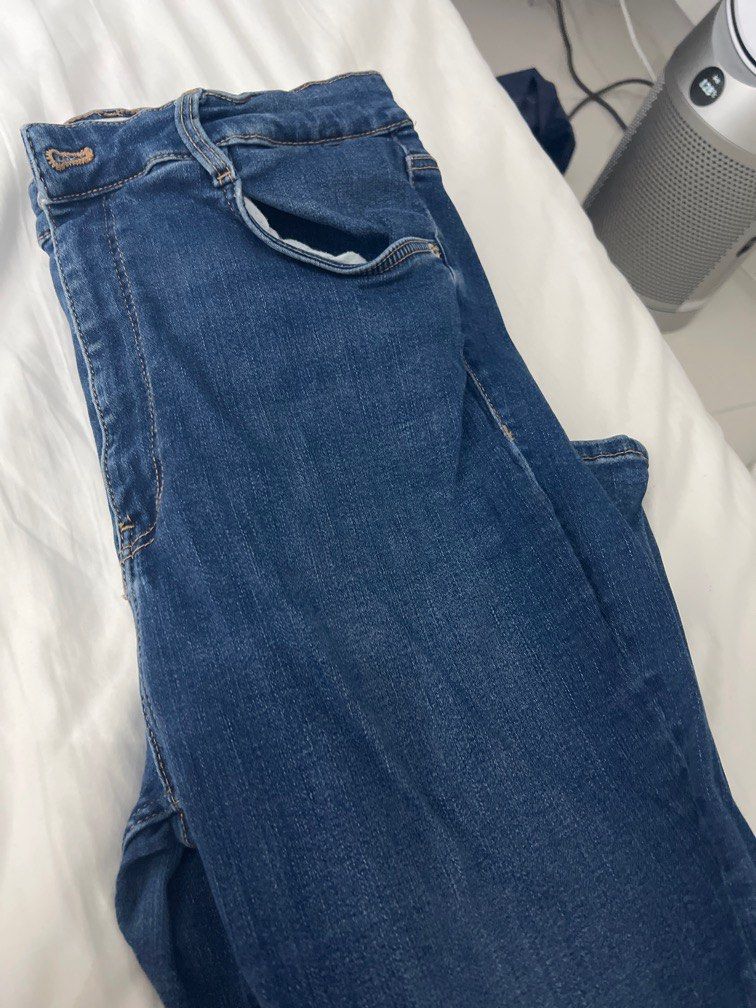 Zara High waist skinny jeans, Women's Fashion, Bottoms, Jeans