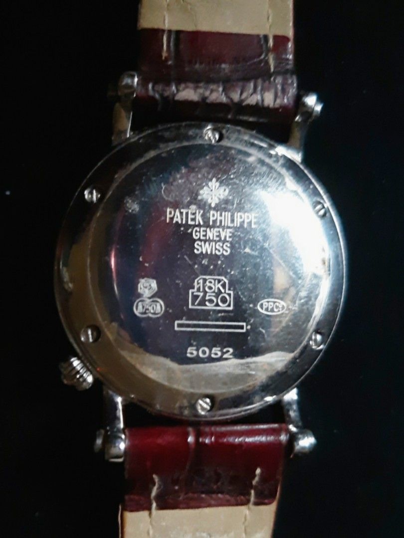 5052 18k Patek Philippe Geneve Swiss 5052 Watch Patek Philippe ...