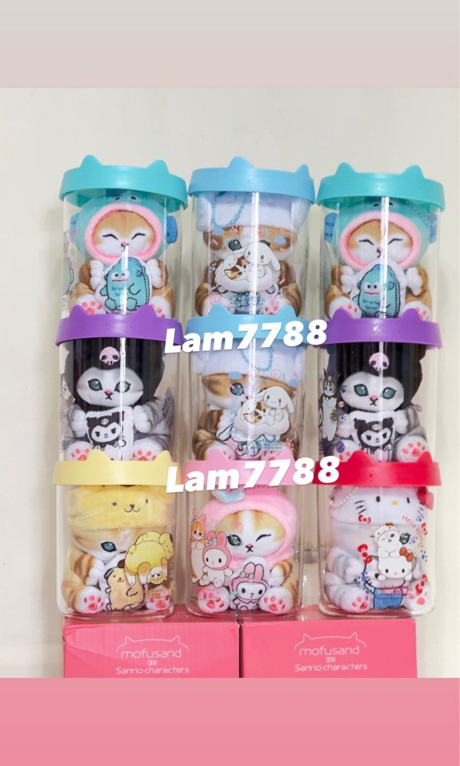 7-11 mofusand x sanrio, 興趣及遊戲, 玩具& 遊戲類- Carousell