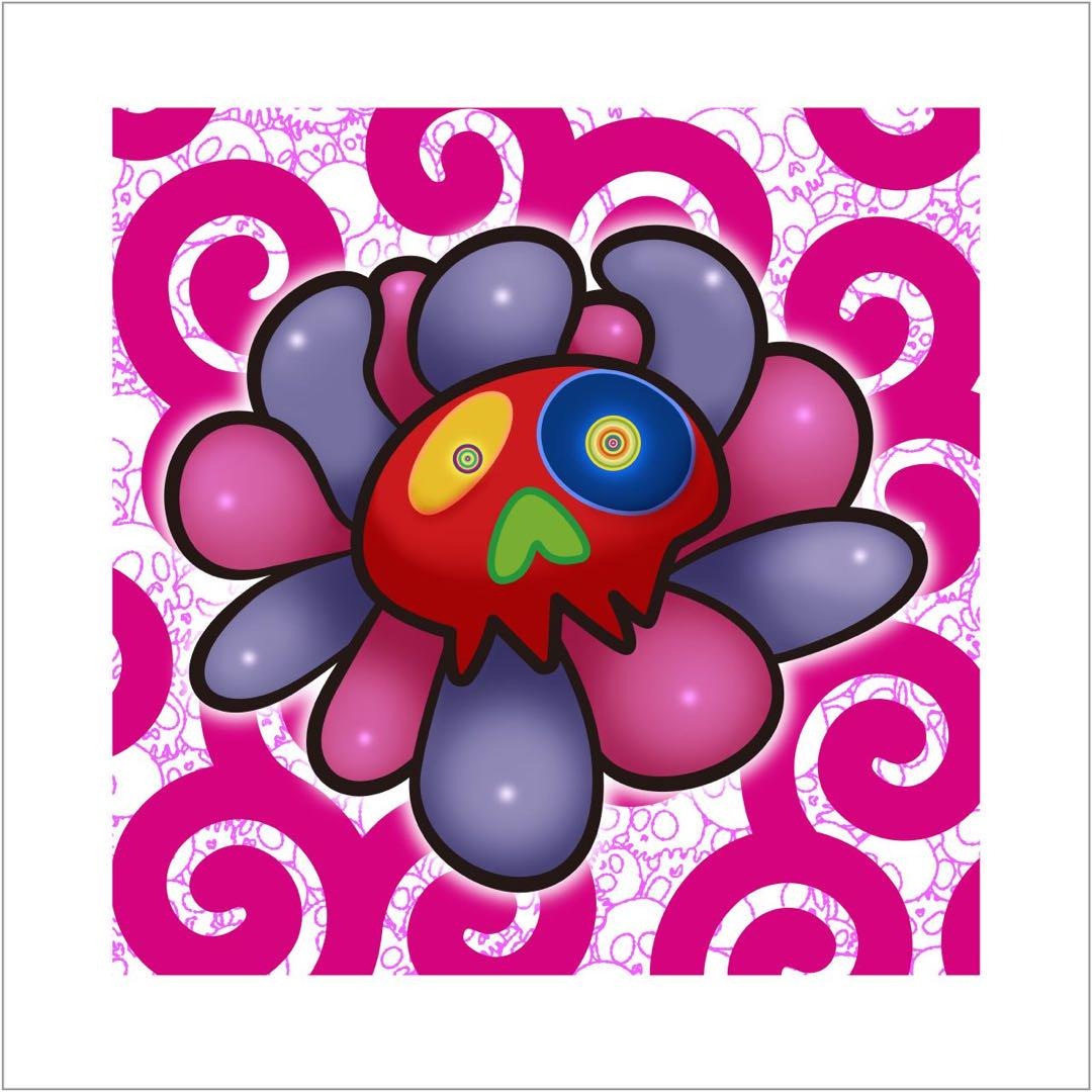 新品】村上隆 Murakami.Flower #7032 吐血 100枚限定 - メルカリ 