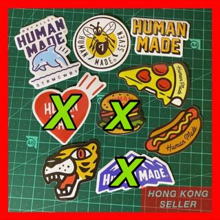  Human Made tee 潮牌貼紙 Sticker Stickers ( 適用於: 手提電話 IPhone 手提電腦 Notebook MacBook Air Pro 行李喼 行李箱 結他  )64202895404545110