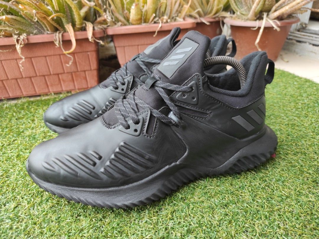 Adidas Alphabounce Beyond 2.0 Core Black 7.5uk Men s Fashion Footwear Sneakers on Carousell