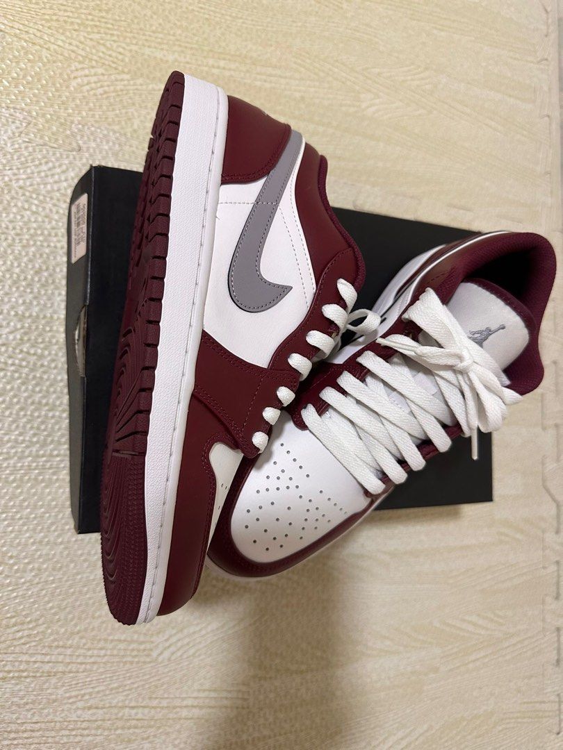 Jordan 1 low bordeaux sales