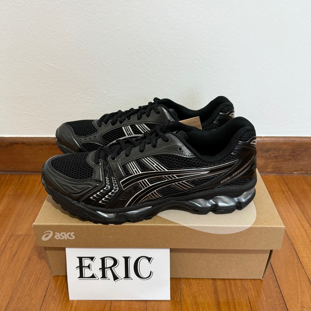 Asics Gel Kayano 14 Black Pure Silver Men s Fashion Footwear Sneakers on Carousell