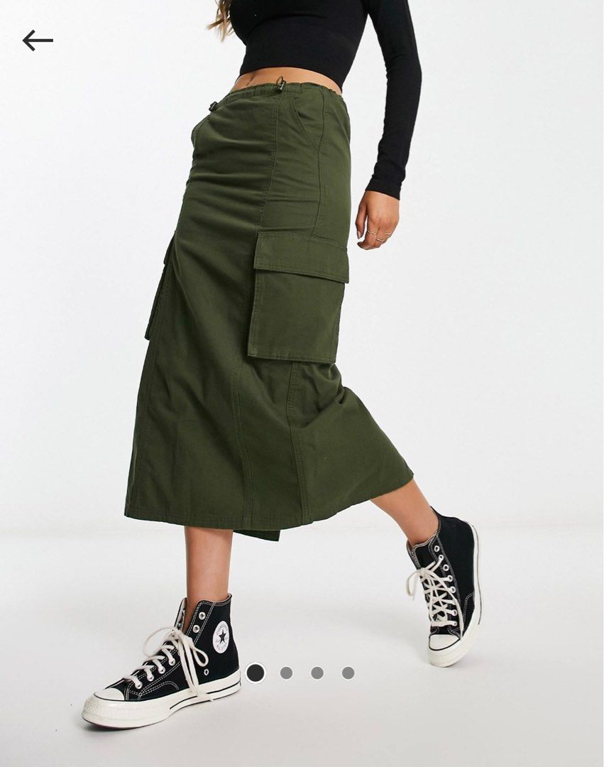 New look cargo skirt top