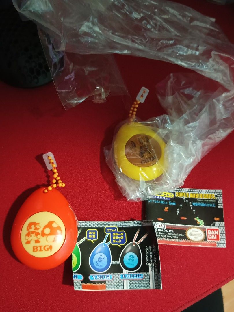 Bandai Nintendo Super Mario Bro Soundrop Keychain (Category: Character Goods) located in Baguio. Submitted by thrifteazy (Listing ID 1322883854, Image 1). Description: wysiwyg set for 600 php palitan nyo nalang po battery Location:Baguio City.