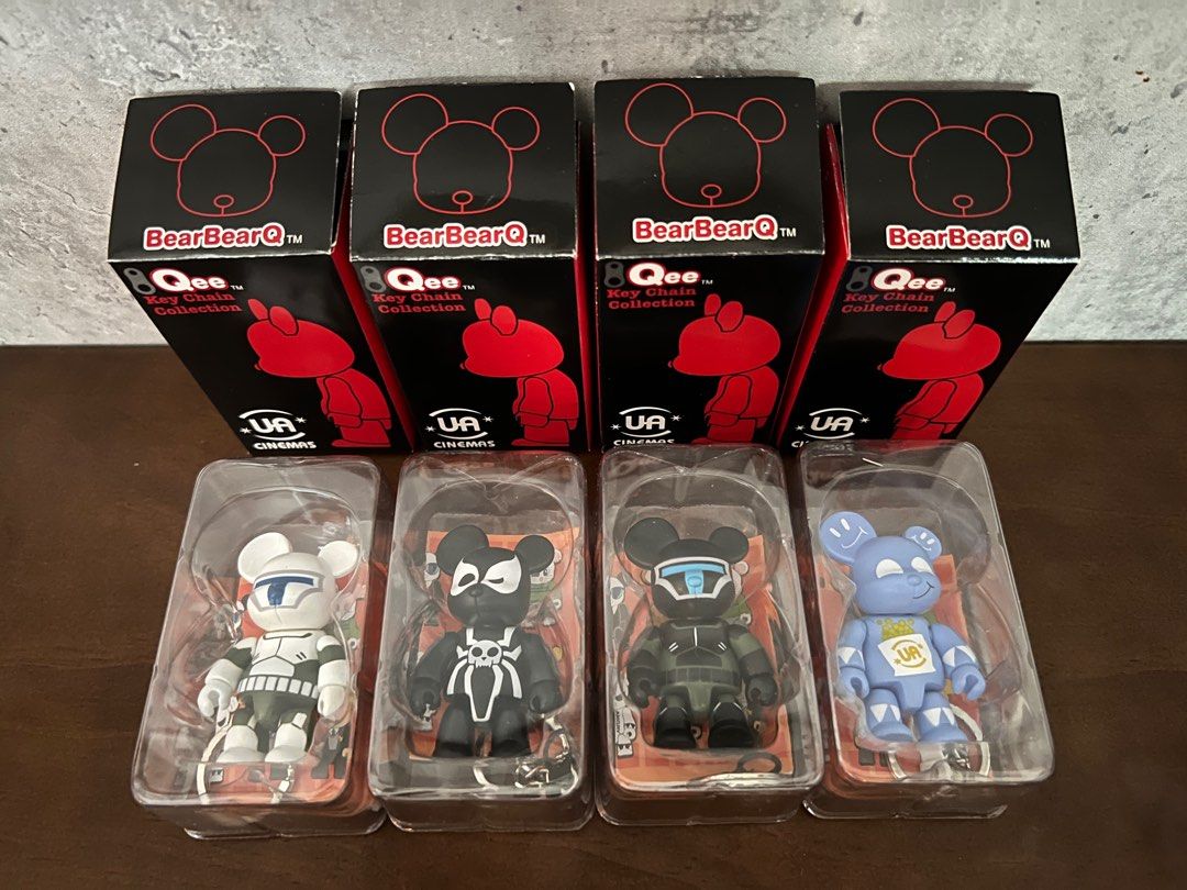 BearBearQ TOY2R 10体セット キーチェーン Qee ベアブリック BearBearQ 