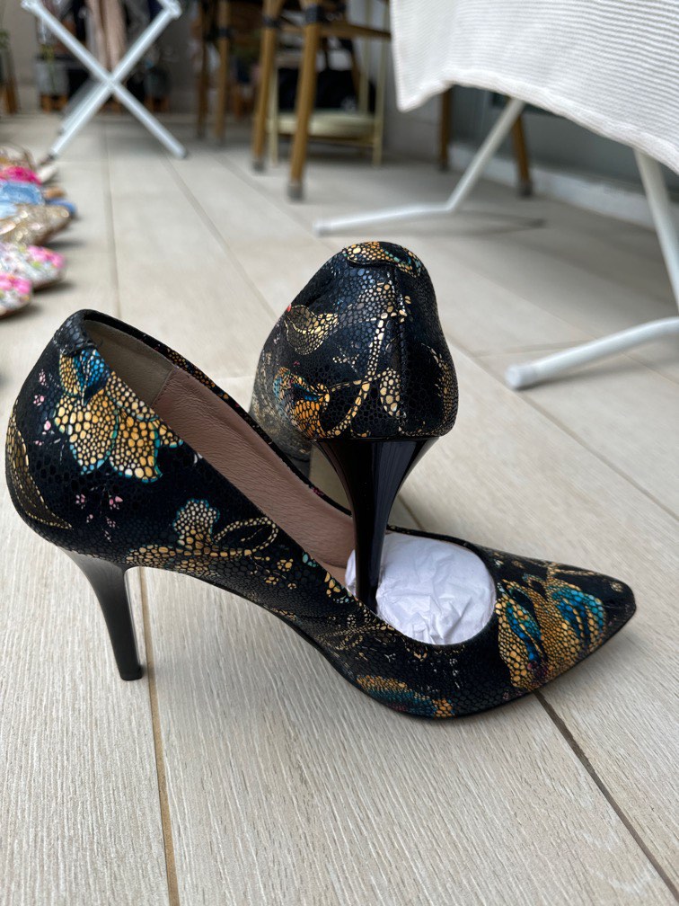 Bosccolo Heels navy blue