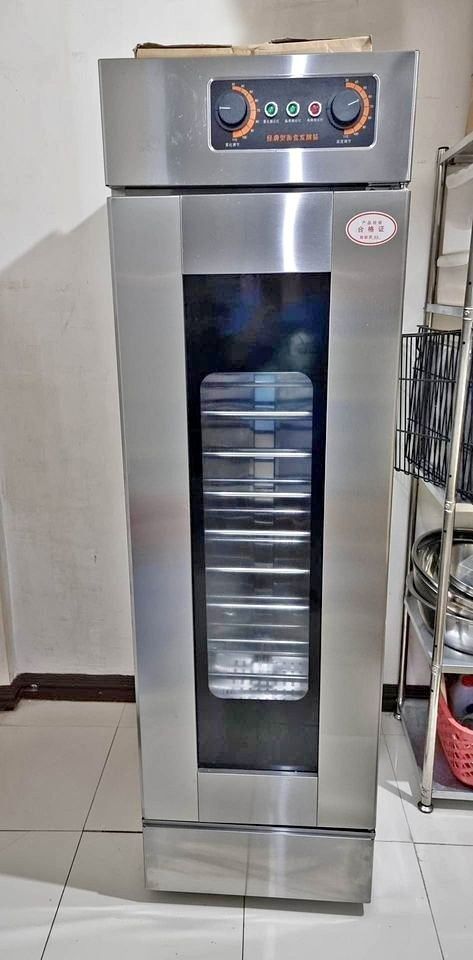 BREAD PROFFER 13 LAYERS ALL NEW STOCKS !!! (Category: Air Conditioning and Heating) located in Cavite. Submitted by marjuryesp14533 (Listing ID 1322758529, Image 3). Description: EPA-38 STAINLESS STEEL FERMENTING CABINET Grab yours NOW! *SPECIFICATIONS: -13-layer proofing box -Fan: Yes -Type: Proofer -Voltage: 220 (V) -Power: 2200W -Product use: proofing -Baking pan size 600x400 (mm) -Weight: 42 (KG). VARIATION : BREAD PROOFER : 14,990 BREAD TRAC