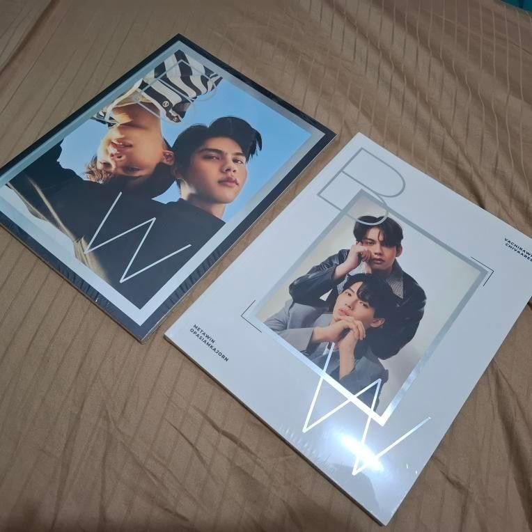 BrightWin Photobook Bundle GMMTV Thai (Category: Storybooks) located in Cainta. Submitted by lockelocke_ (Listing ID 1322833106, Image 1). Description: Never opened. RFS: Decluttering MOP(in order of pref.): Maya/Gotyme/Gcash MOD: Grab, Lalamove or Gogo Express Note: *No COD *SF c/o Buyer.