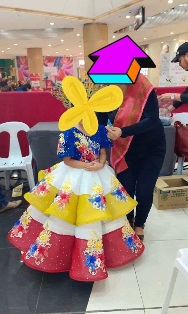 Buwan ng wika gown Babies Kids Babies Kids Fashion on Carousell