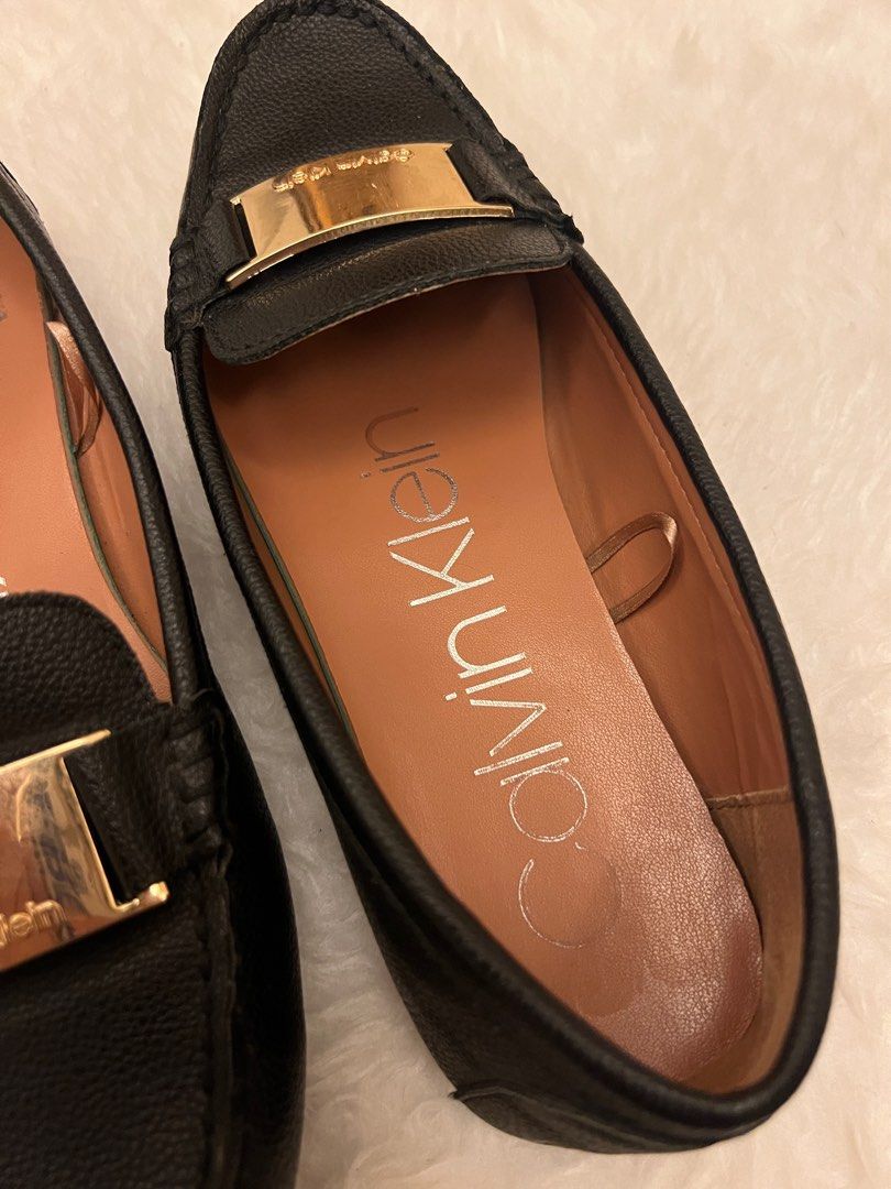Calvin Klein Lisette loafers Women s Fashion Footwear Loafers on Carousell