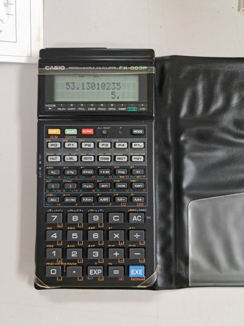 Casio fx603p online