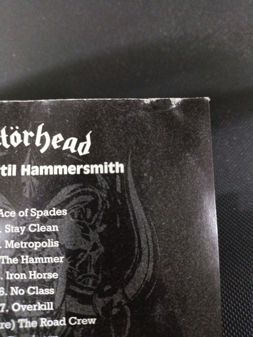 CD Motorhead - No sleep til Hammersmith, Hobbies & Toys, Music & Media ...