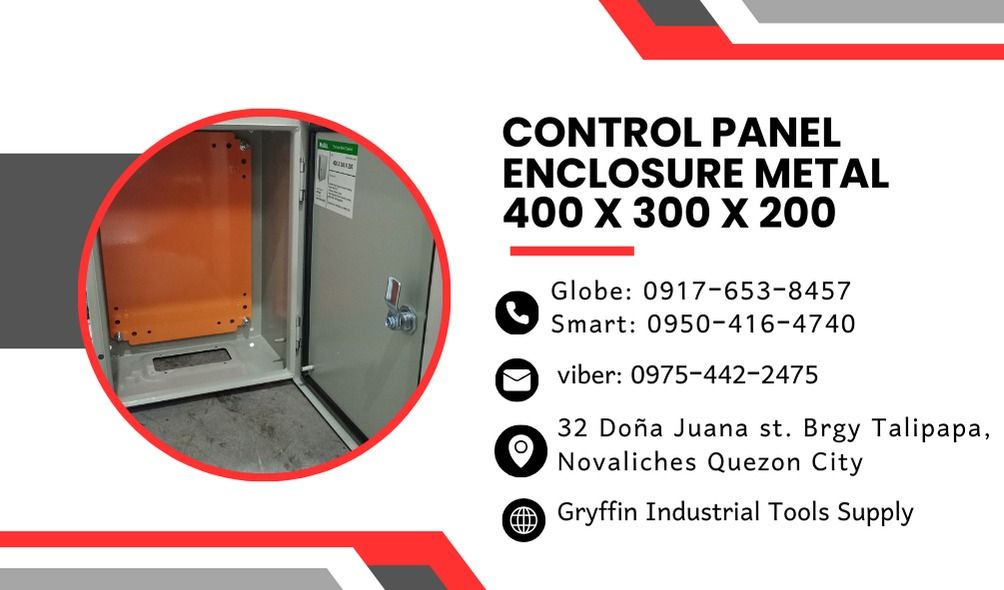 Control Panel Enclosure METAL 400 x 300 x 200, Commercial & Industrial ...