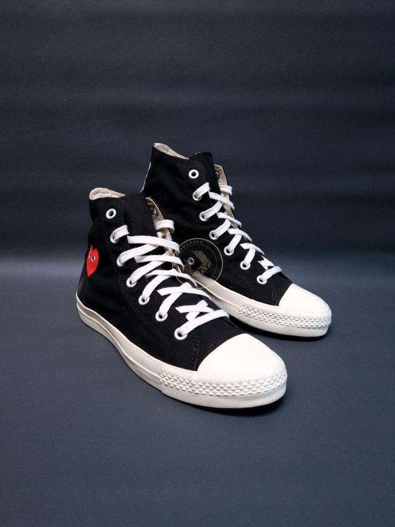 Converse Comme De Garconsgolden size, Fesyen Pria, Sepatu