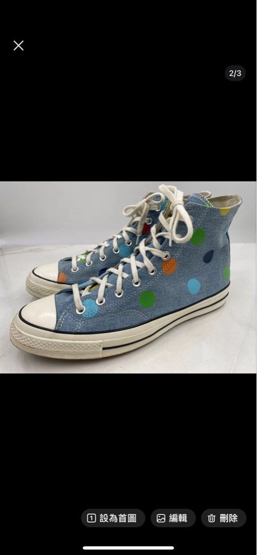 Converse Golf Le Fleur Chuck 70 Hi Polka Dot Tyler The Creator Golf Wang 170011C Size 6 39