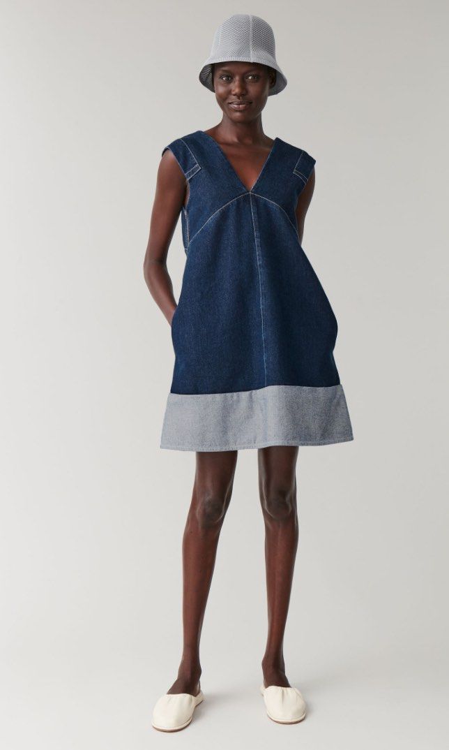 Cos denim dress online