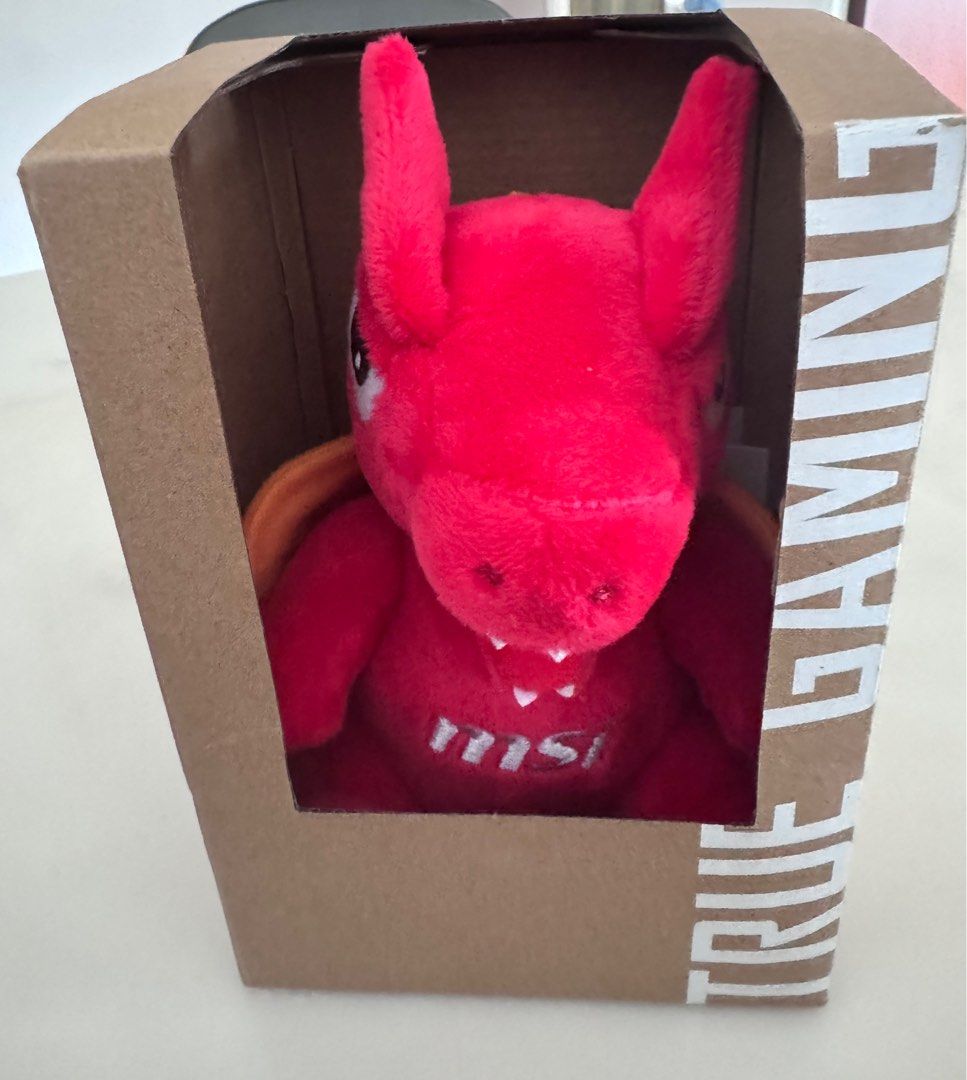 Msi dragon plush toy 2025