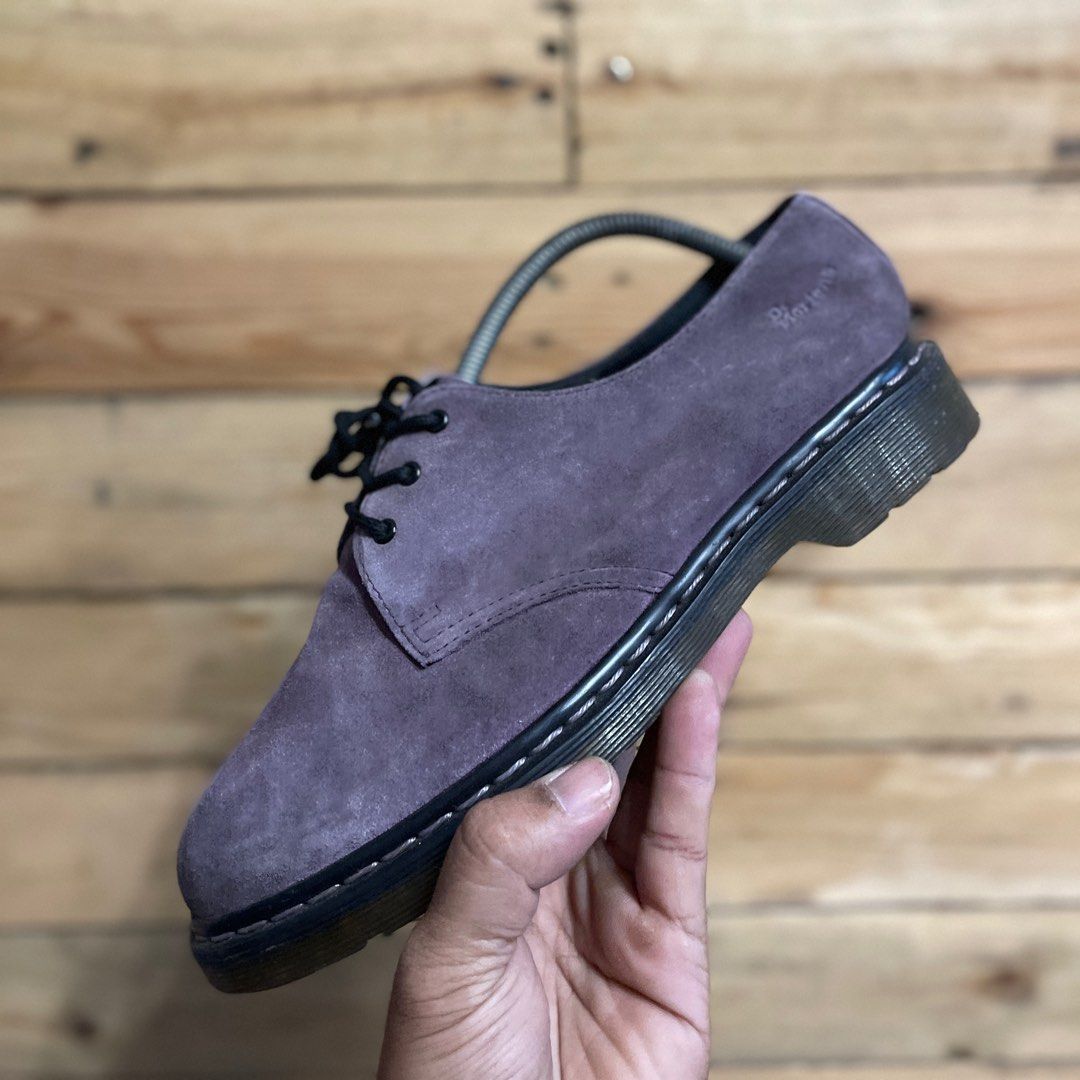 Dr Martens 1461 Purple Suede Made in Thailand uk8, Men
