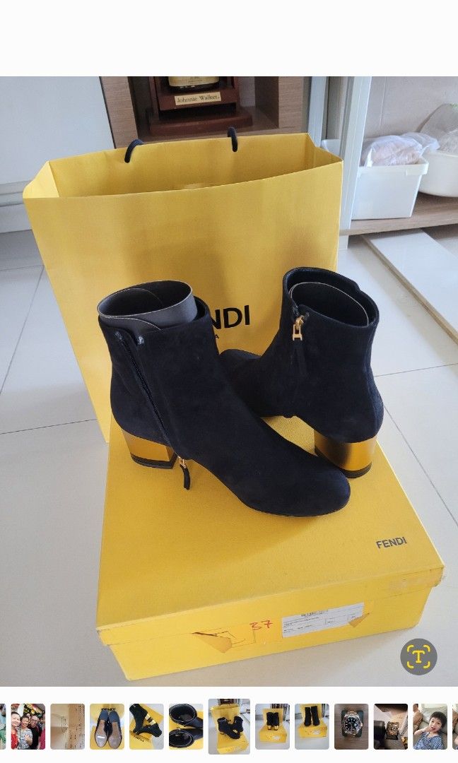 Fendi Boots Women s Fashion Footwear Boots on Carousell