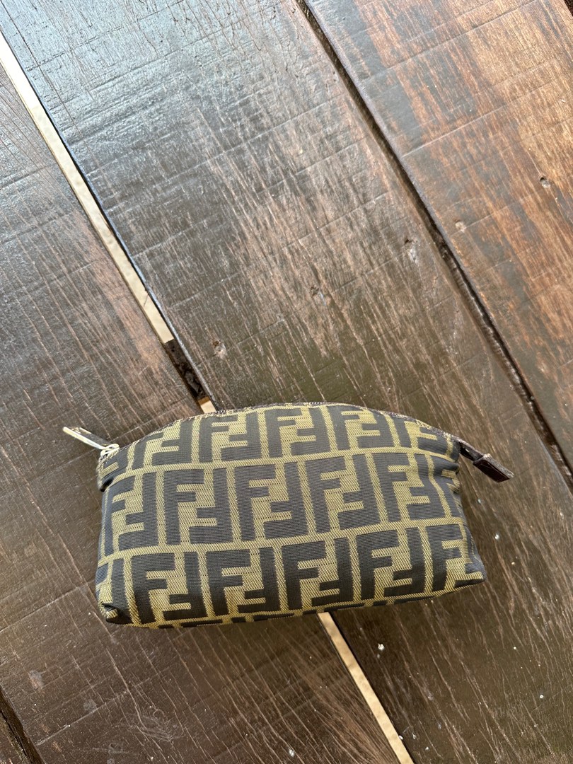 Fendi zucca clutch bag Women s Fashion Bags Wallets Clutches on Carousell