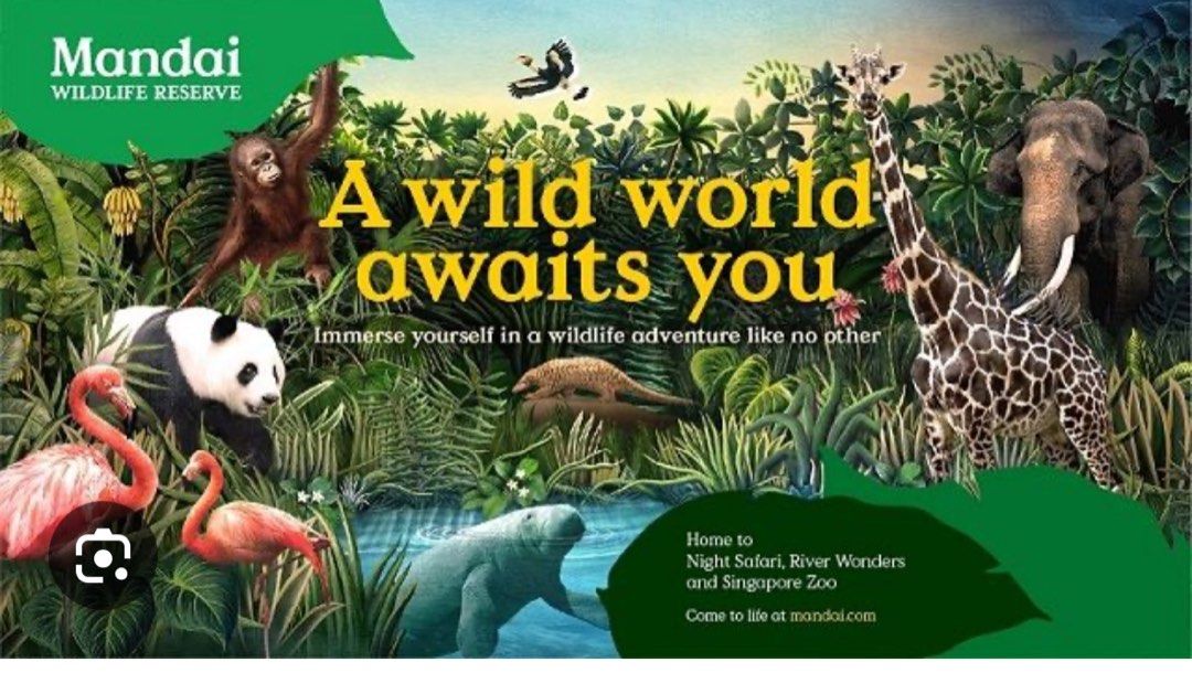 15 discount plus 10 voucher for Annual Pass Mandai Friends of