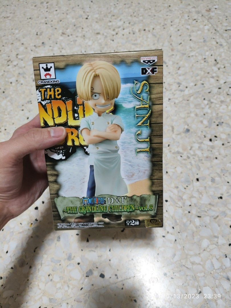 Gold Toei DXF One Piece Grandline Child Vinsmoke Sanji Anime Figure Figurine Statue Kuji Grandista Megahouse POP Figuarts (Category: Toys & Collectibles) located in Singapore. Submitted by toyboymen (Listing ID 1322764608, Image 1). Description: .