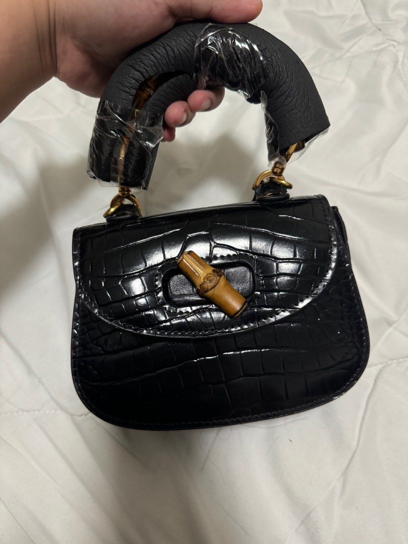 Gucci mini bamboo bag clearance
