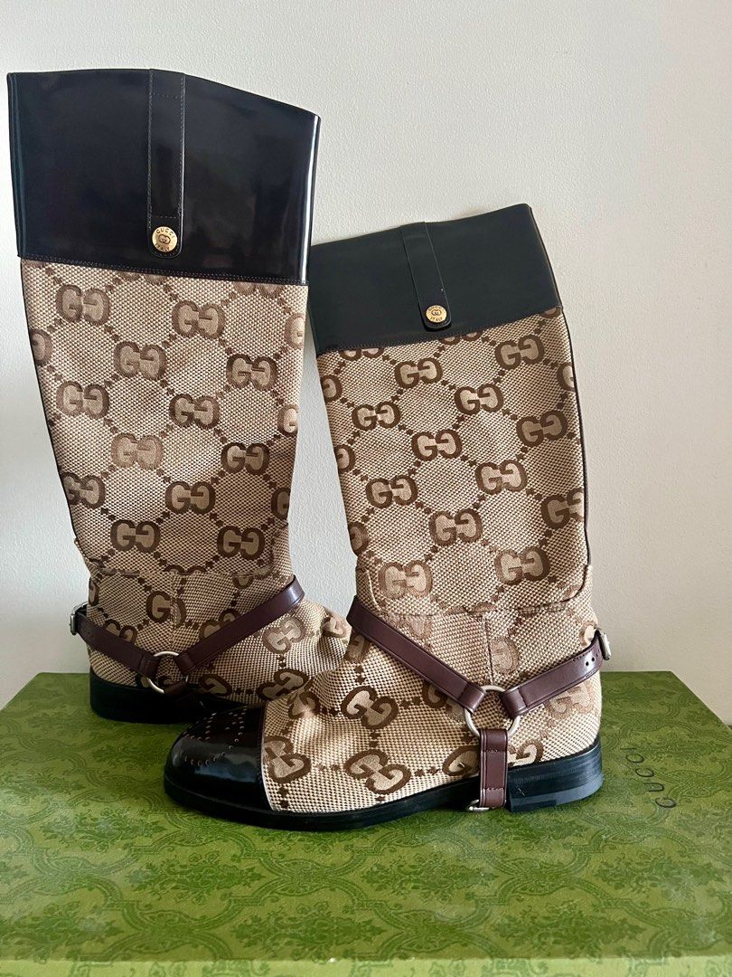 Gucci boots knee high online