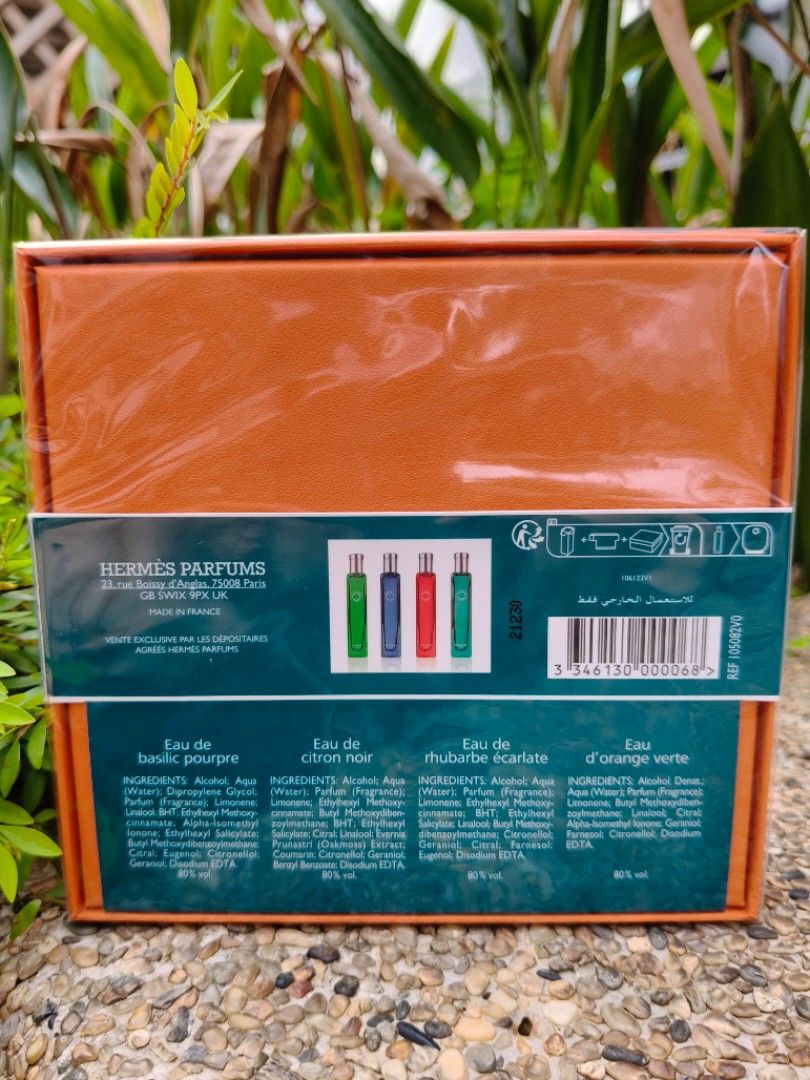 Hermes Collection Colognes Travel Set