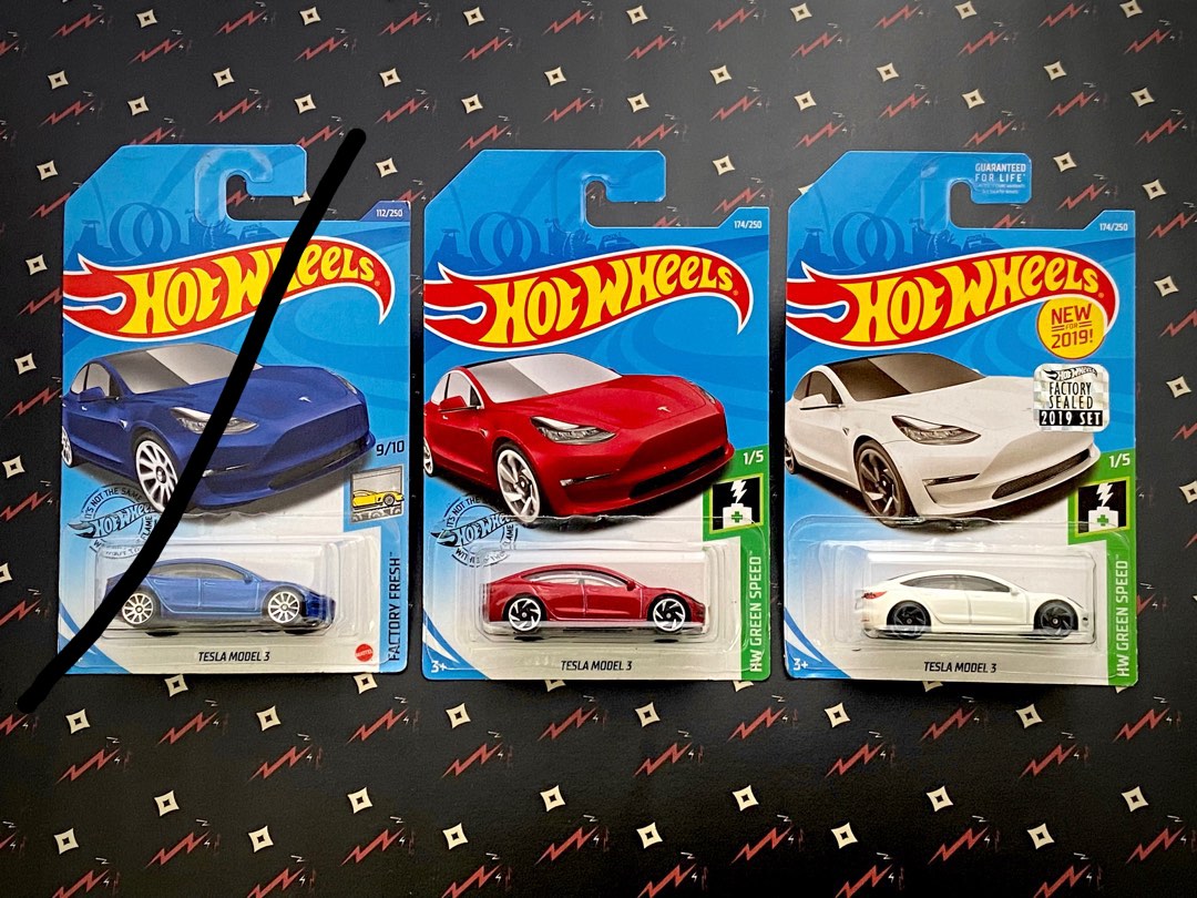 Tesla model 3 hot wheels 2019 cheap