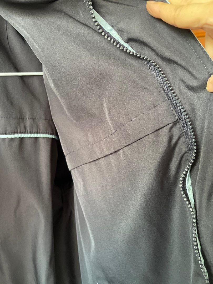 Jacket (Category: Coats, Jackets and Outerwear) located in Singapore. Submitted by kimme65 (Listing ID 1322789931, Image 4). Description: Light and dark blue jacket for double side wear size 70cm length ptp 50cm selves long 52cm Suitable for men and woman .