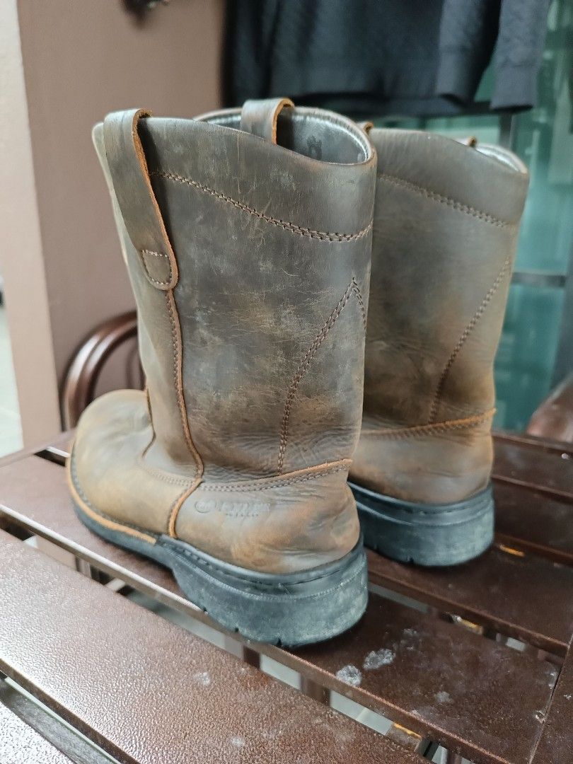Kasut Safety Toe Preloved Ryder, Women's Fashion, Footwear, Boots on Carousell