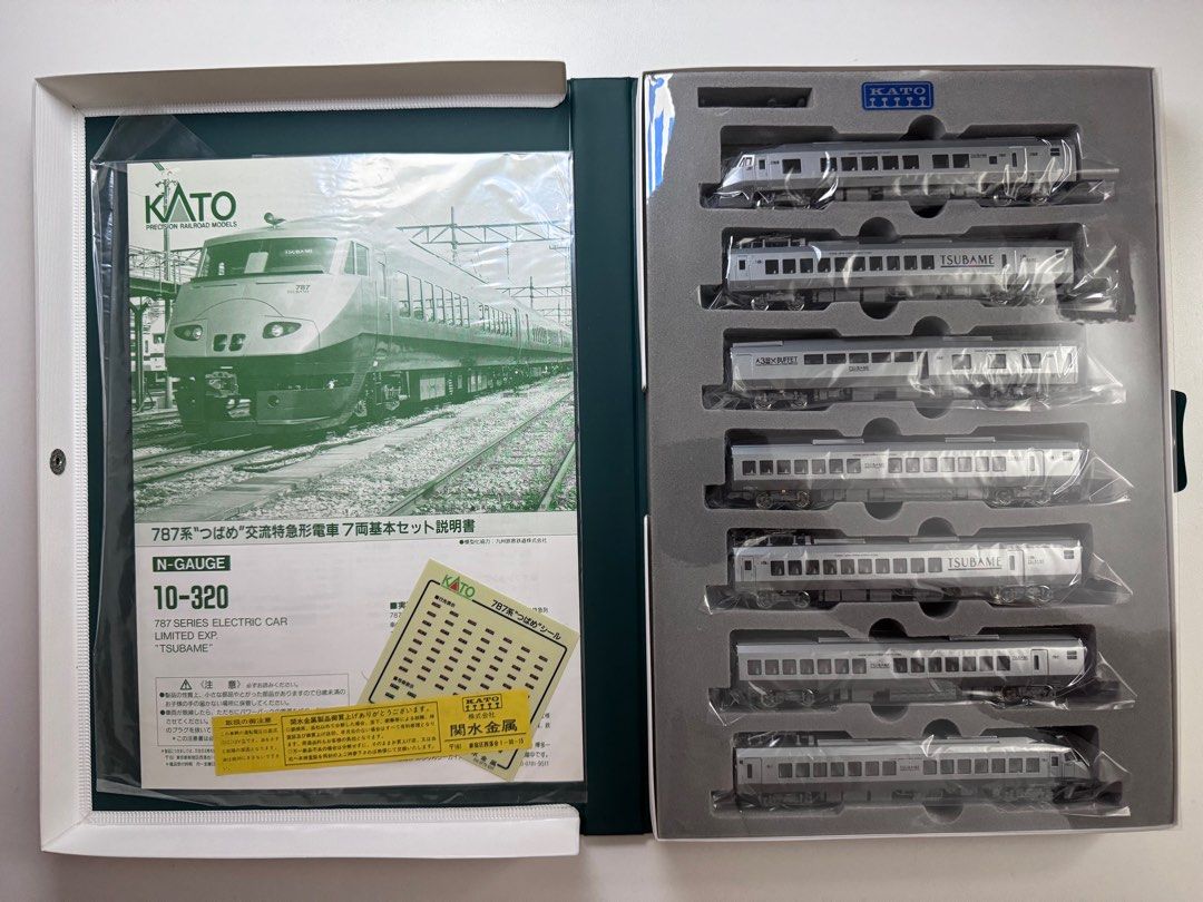 格安saleスタ 10-320 787系 志す つばめ 交流特急形電車 鉄道模型