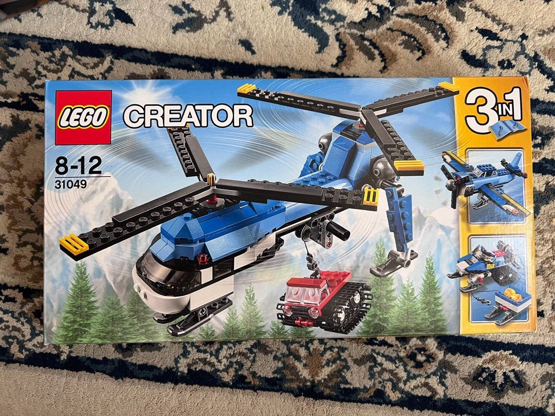Lego 31049 Twin Spin Helicopter Hobbies Toys Toys Games on Carousell