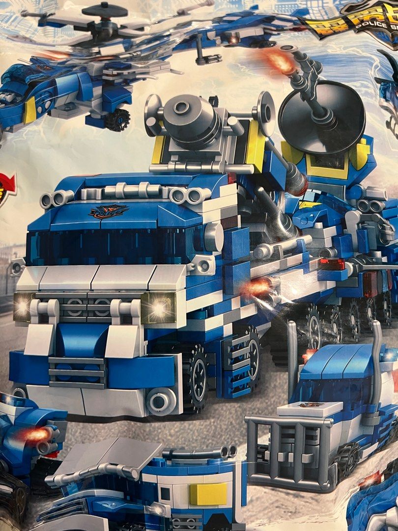 Lego compatible police series building blocks Hobbies Toys Toys Games on Carousell