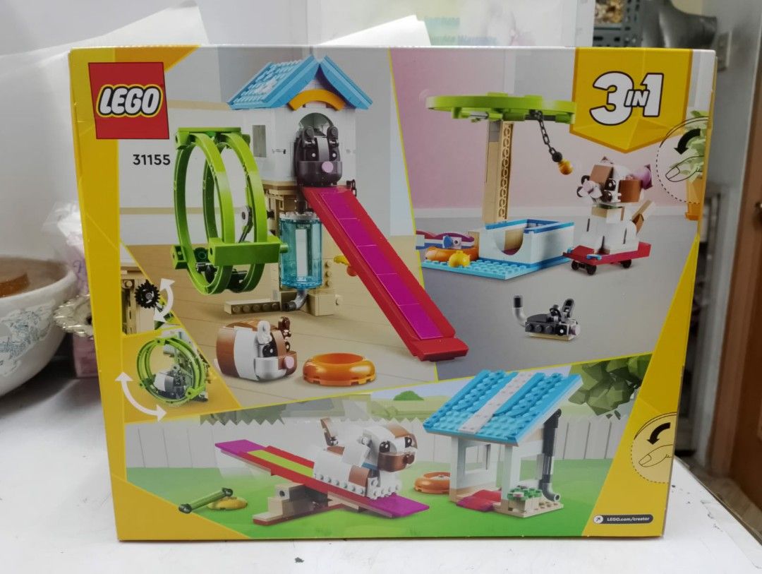 Hamster lego house top