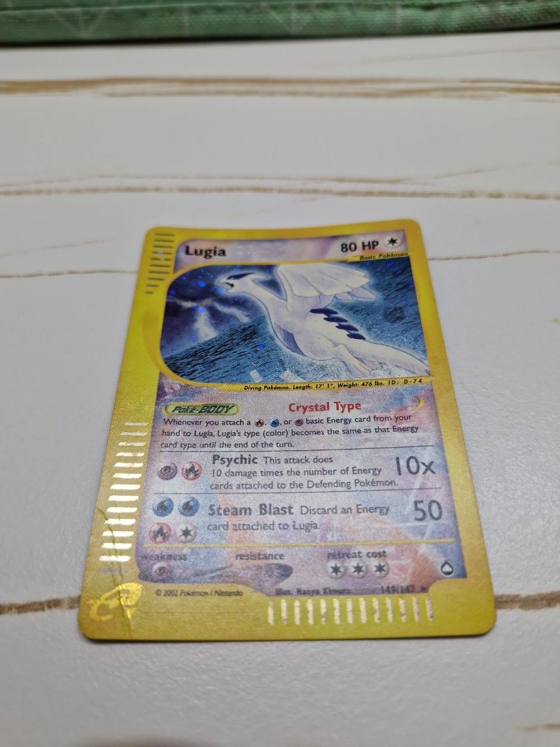 完璧 Toys Toys, & Hobbies card, pokemon 149/147 Lugia & on Games シングルカード