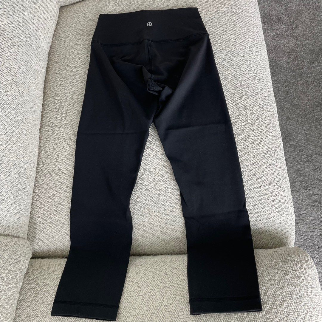 Lululemon black leggings size 4 online
