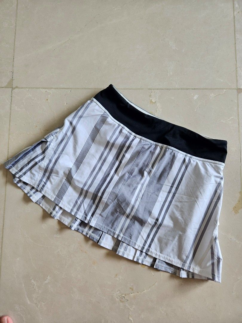Lululemon Tennis Skirt Golf Skort Size 4 Tall Men s Fashion Activewear on Carousell
