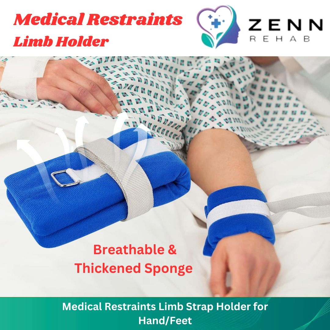 Medical Limb Restraint Strap Hand Strap for Hand Feet and Fixed Strap ...