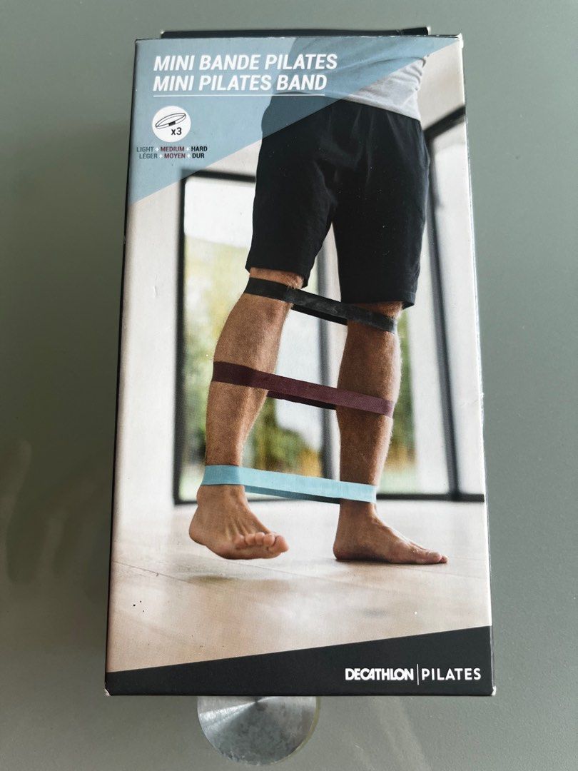 Mini Pilates Band Sports Equipment Exercise Fitness Toning Stretching Accessories on Carousell